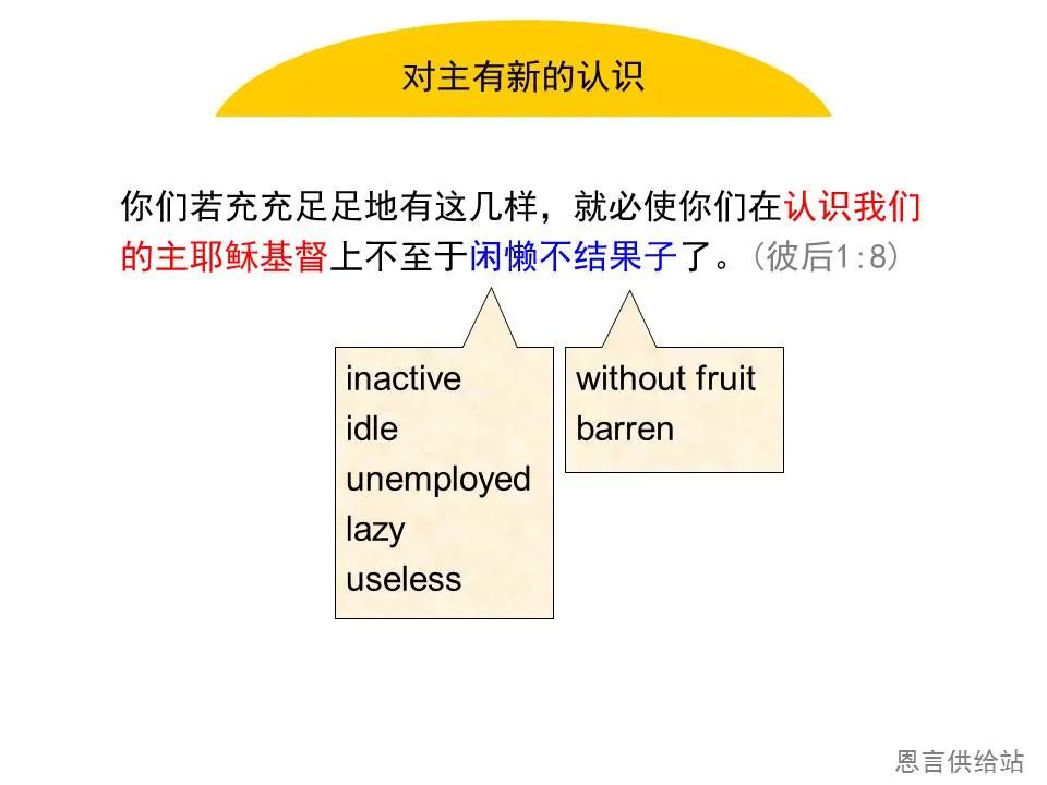 圣经图表——《彼得后书》(图10) 圣经图表——《彼得后书》(图10)