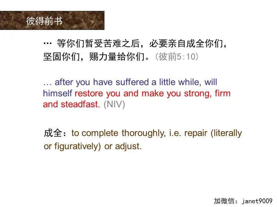 圣经图表——《彼得前书》(图107) 圣经图表——《彼得前书》(图107)