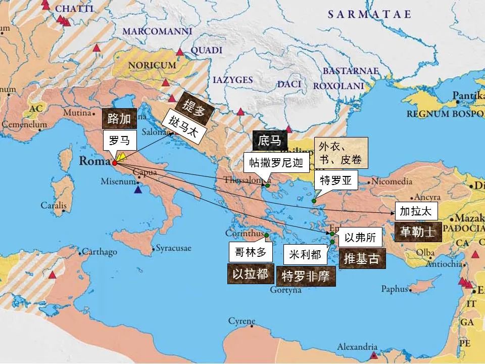 圣经图表——《提摩太后书》(图26) 圣经图表——《提摩太后书》(图26)