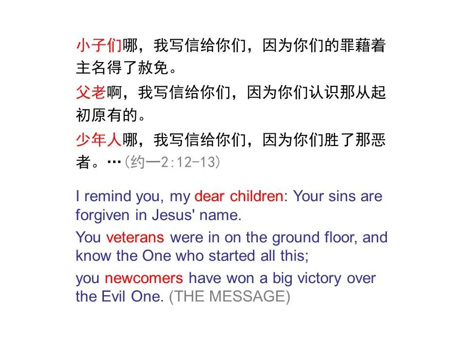 圣经图表——《约翰一、二、三书》(图10) 圣经图表——《约翰一、二、三书》(图10)