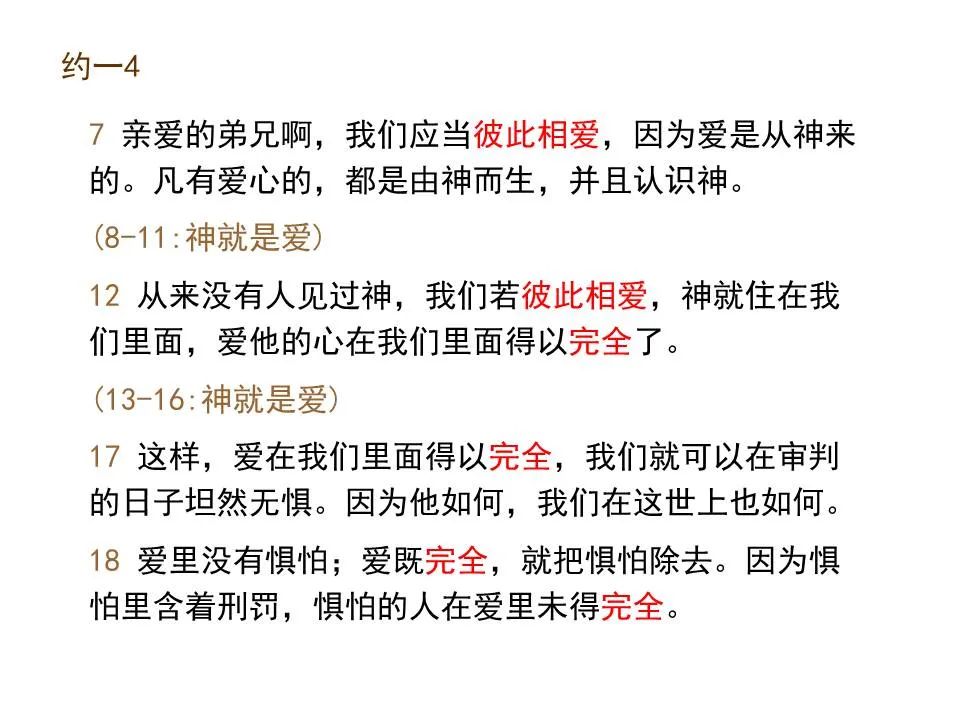 圣经图表——《约翰一、二、三书》(图45) 圣经图表——《约翰一、二、三书》(图45)