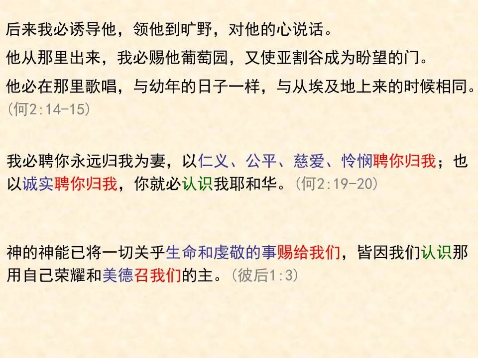 圣经图表——《何西阿书》(图11) 圣经图表——《何西阿书》(图11)