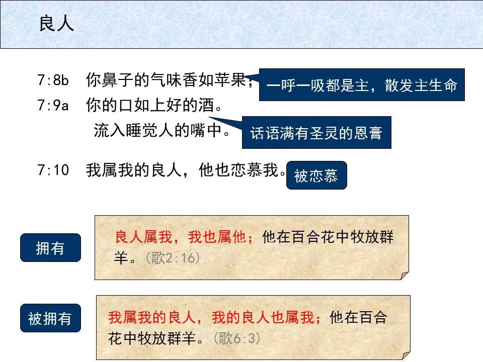 圣经图表——《雅歌》(图64) 圣经图表——《雅歌》(图64)