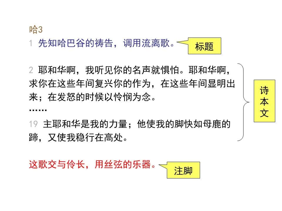 圣经图表——《诗篇》(图19) 圣经图表——《诗篇》(图19)