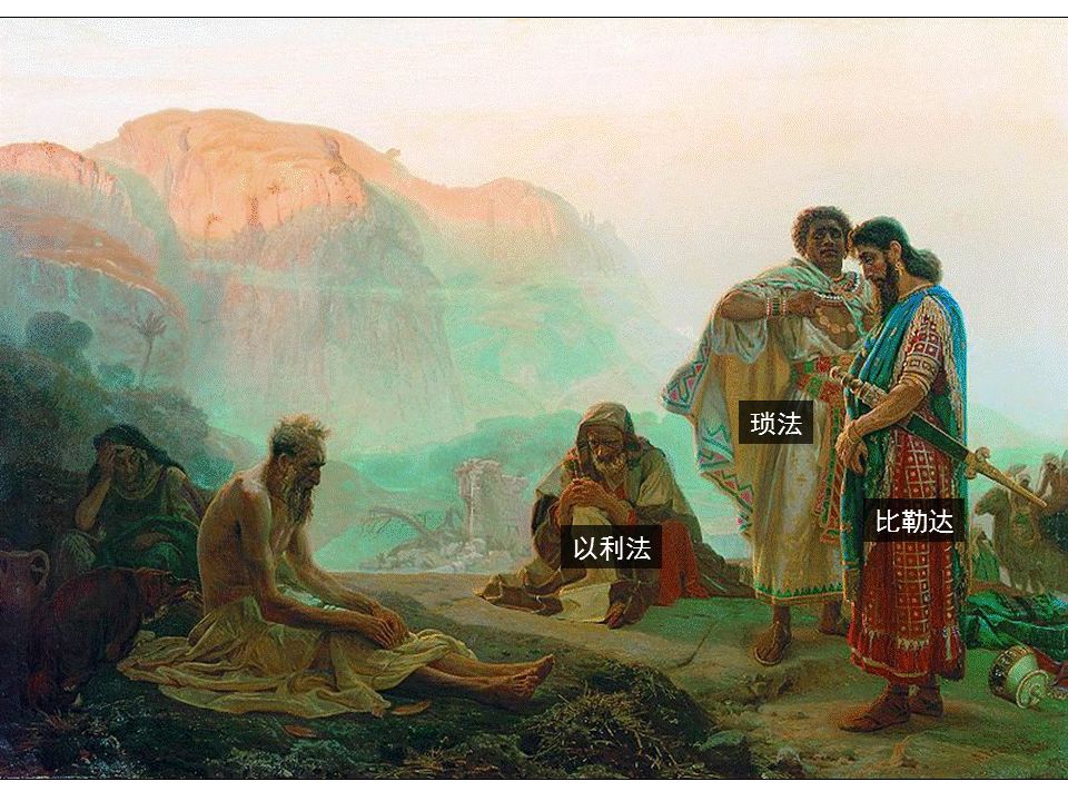 圣经图表——《约伯记》(图10) 圣经图表——《约伯记》(图10)