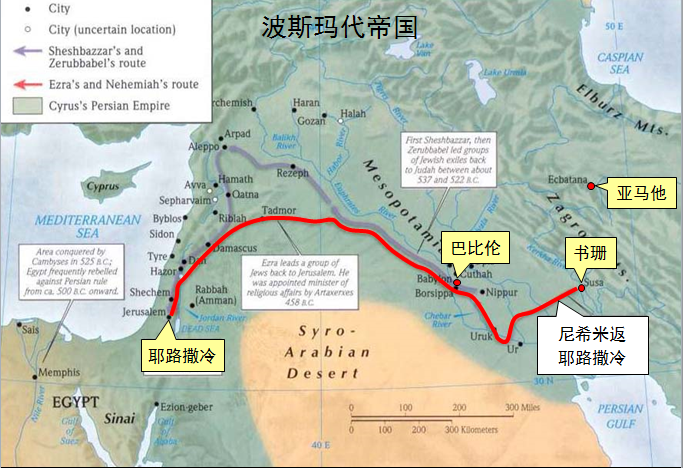 圣经图表——《尼希米记》(图2) 圣经图表——《尼希米记》(图2)