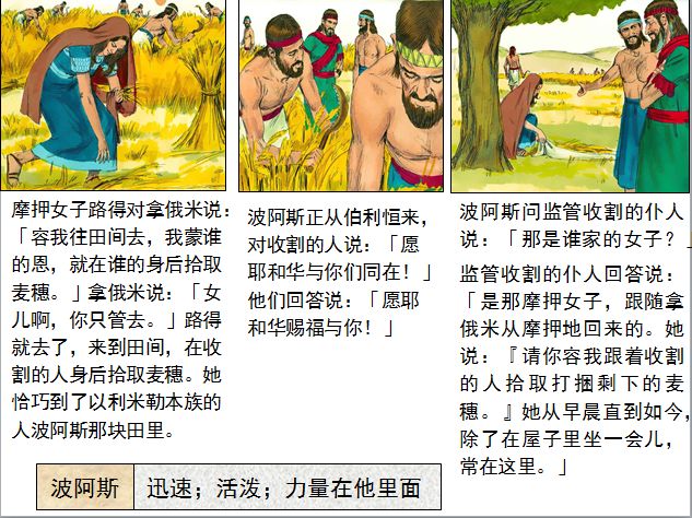旧约圣经图表——路得记(图10) 旧约圣经图表——路得记(图10)