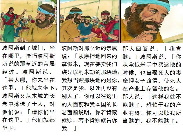 旧约圣经图表——路得记(图19) 旧约圣经图表——路得记(图19)