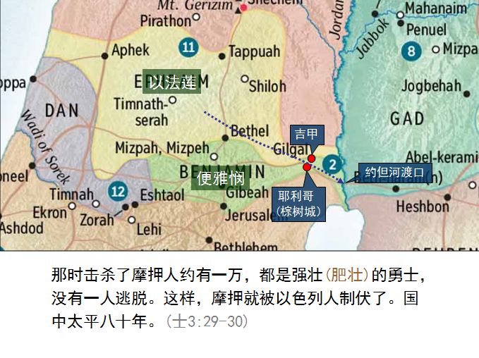 旧约圣经图表——士师记(图14) 旧约圣经图表——士师记(图14)