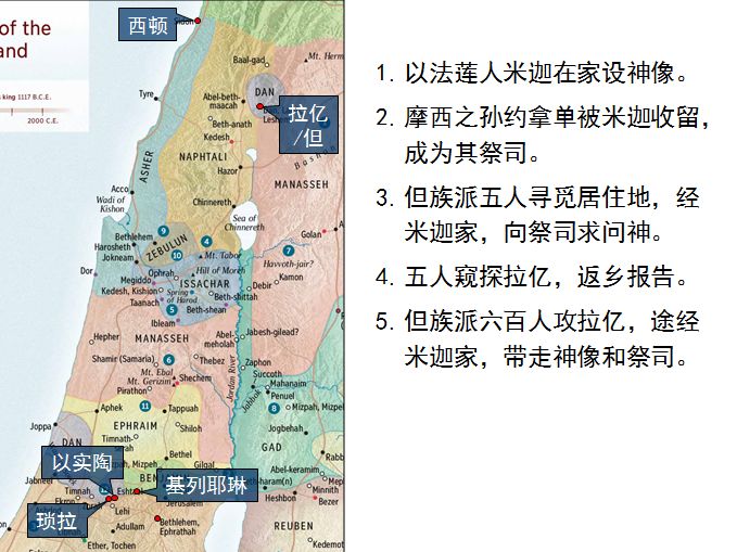 旧约圣经图表——士师记(图34) 旧约圣经图表——士师记(图34)