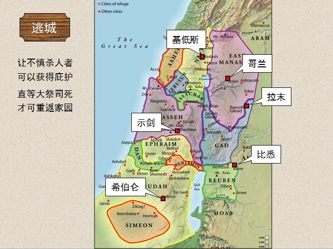 旧约圣经图表——民数记(图55) 旧约圣经图表——民数记(图55)