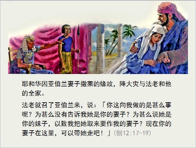 旧约圣经图表——创世记(图17) 旧约圣经图表——创世记(图17)